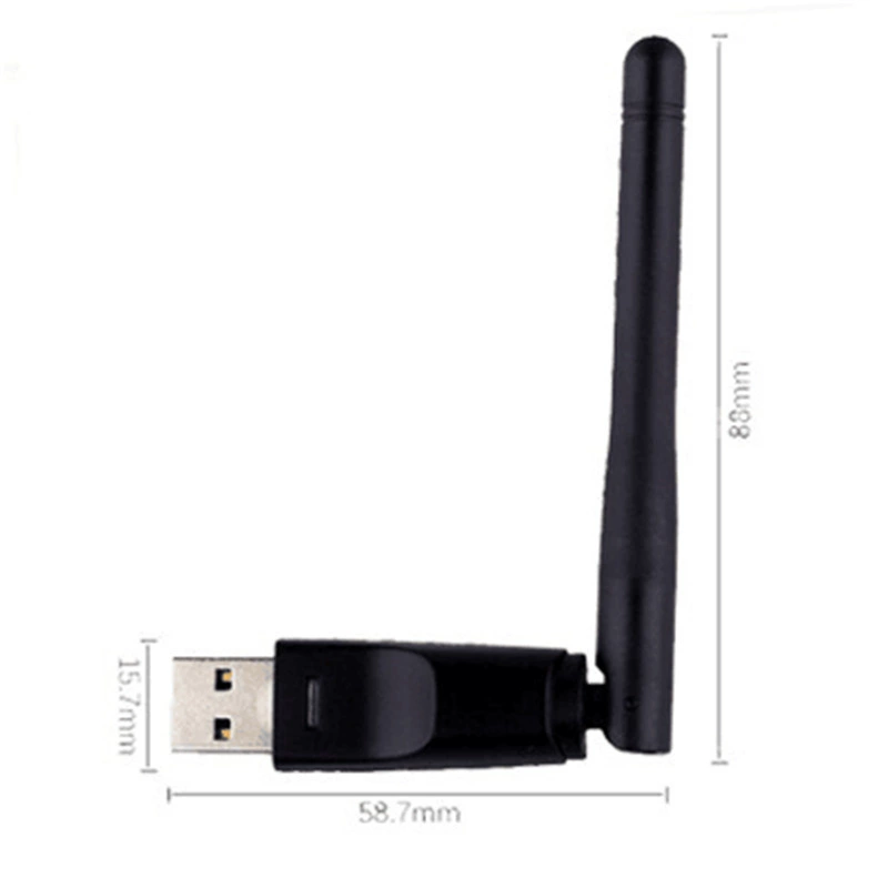 RTL8188 WIFI беспроводная сетевая карта свободна - драйв 150m внешняя антенна USB беспроводная сетевая карта MT7601 набор - IPTV приставка