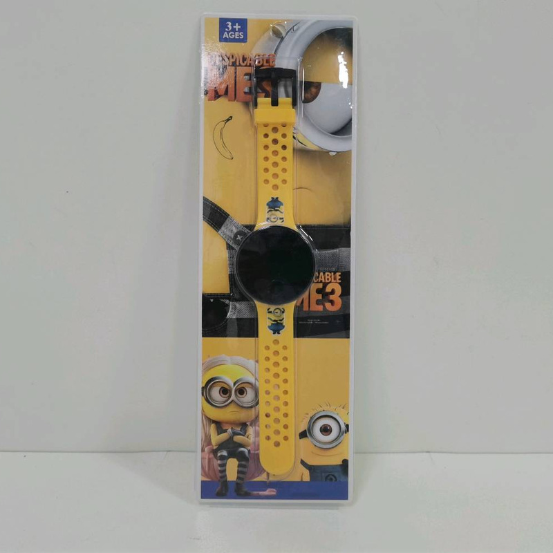 Cross-Border Hot Selling Led Cartoon Touch Digital Watch Kidsren's Digital Watch Southeast Asia Market Toy Watch