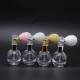 Factory supply trembles powder spray powder perfume glitter powder perfume 13 screw perfume air bag set on sale glass bottle