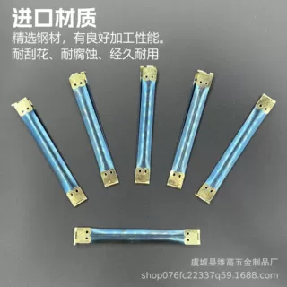 金色弹力口金夹挤压式包包口金夹弹片夹猛片弹片夹箱包配件夹