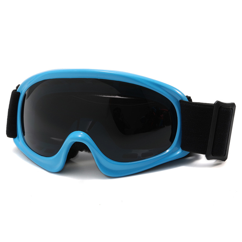 Unisex Outdoor-Sport-Sonnenbrille Winddichte Schutzbrille für Kinder Modische, schillernde Skibrille für Kinder_voghion.com