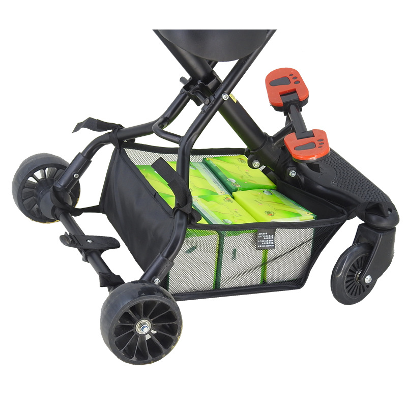 Cesta de almacenamiento de cochecito de bebé cesta de compras universal cesta de paraguas cesta de almacenamiento inferior accesorios fábrica al por mayor