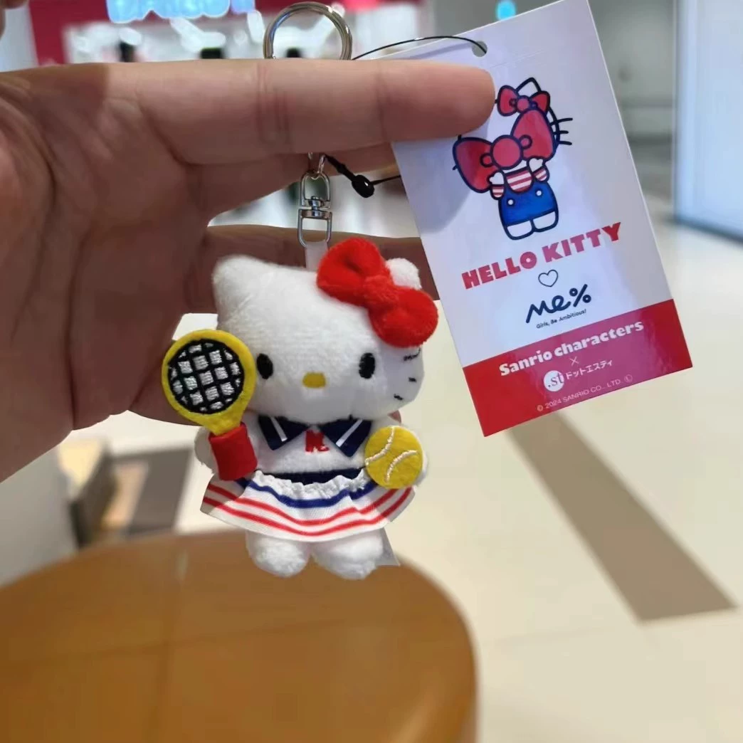Теннис Ограниченная японская кукла Hellokitty сумка подвеска милая школьная сумка девушка украшения подарок