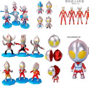 Ultraman Cake Decoration Ornaments Spider-Man Internet Celebrity Creative Dinosaur Superman Kidsren's Toys Birthday Baking Plug-In