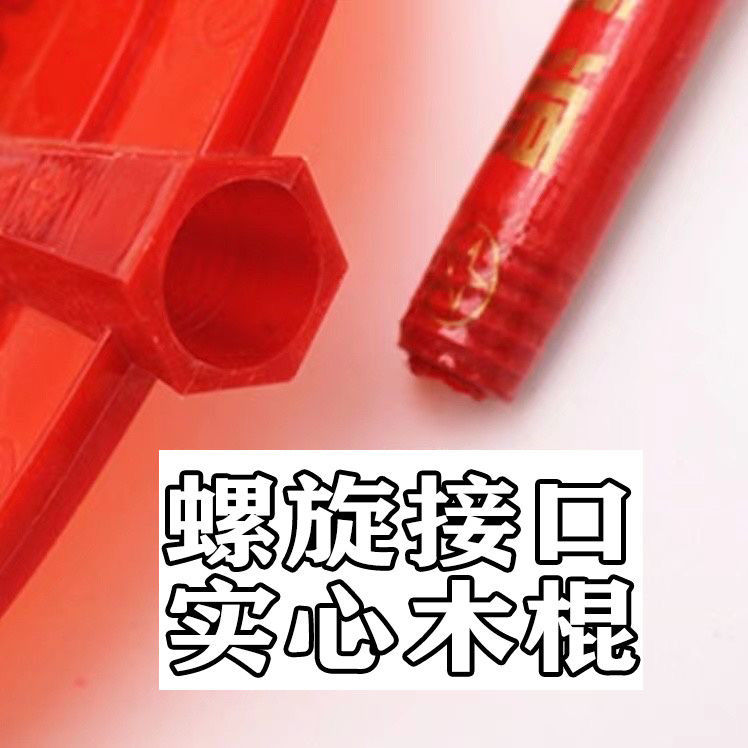 Triángulo dorado cinco filas de escobas de plástico de cabello duro al por mayor escolas domésticas sanitarias escobas de escobas de suelo extra gruesas