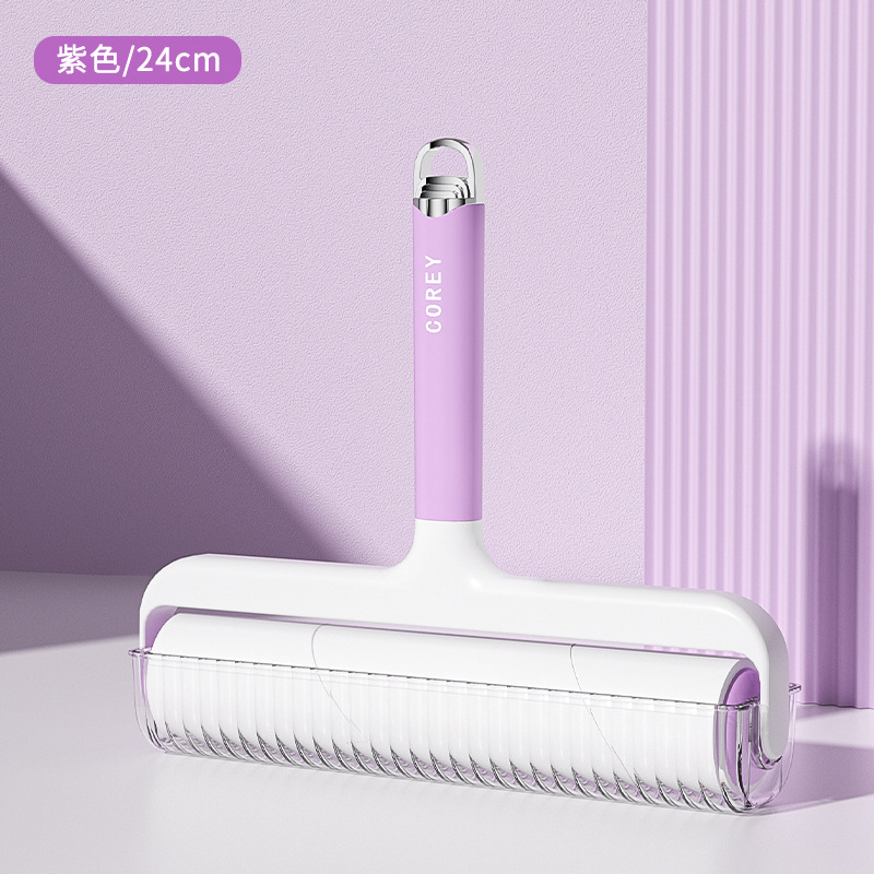2025新款粘毛器滚筒宠物粘毛器加宽滚筒粘毛器衣服床上毛发除毛器|undefined