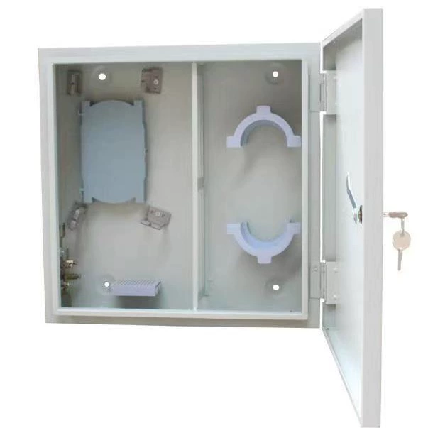 Оптовая продажа в наличии 24-ядерный коридорный короб для оптоволокна типа SC-UPC 24-ядерный настенный короб для оптоволоконного кабеля может быть полностью оборудован