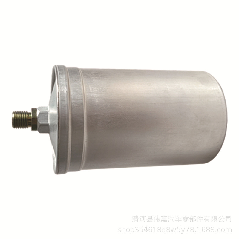 0024771901 Fuel Filter, compatible with Mercedes-Benz W123 and W126 older models, external aluminum housing, gasoline filter