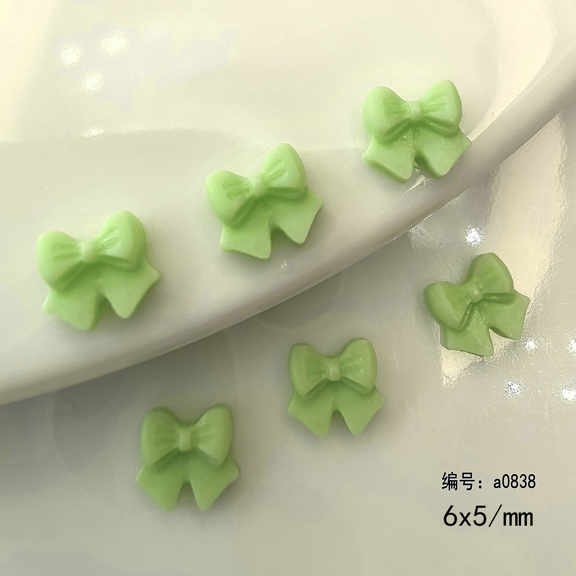 8美甲饰品批发领结蝴蝶结迷你小饰品配件工业品0001 - 副