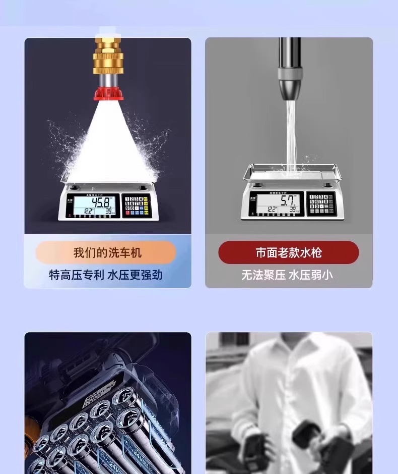 Car Washer Water Gun High Pressure 220v Cleaning Machine