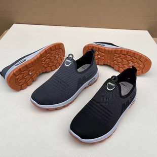 2024 Spring Leisure Sports men's shoes men's walking shoes old Beijing cloth shoes running volume market stall supply wholesale