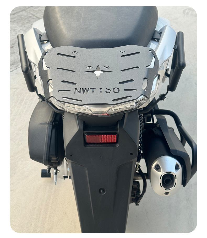 Suitable for Wuyang Honda Nwt150 Bumper Modification, Front and Rear Guard Bars, Exhaust Anti-Fall Tail Bracket, Rear Backrest Accessories