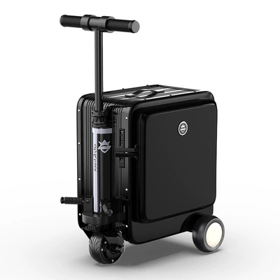 Can Be Carried on High-Speed Trains, Qatlanan elektrik skuterlər - black