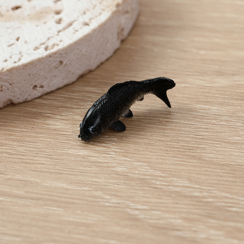 dollhouse仿真微缩迷你小鲤鱼配件滴胶鱼缸配件金鱼锦鲤食玩模型|undefined