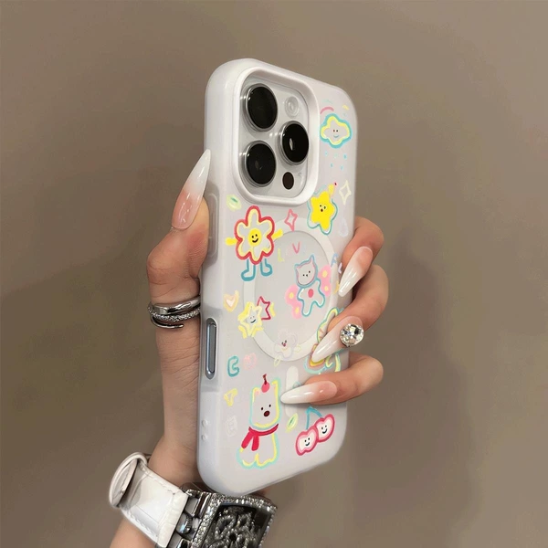 Magnetic Jelly 2-in-1-Painted Puppy White