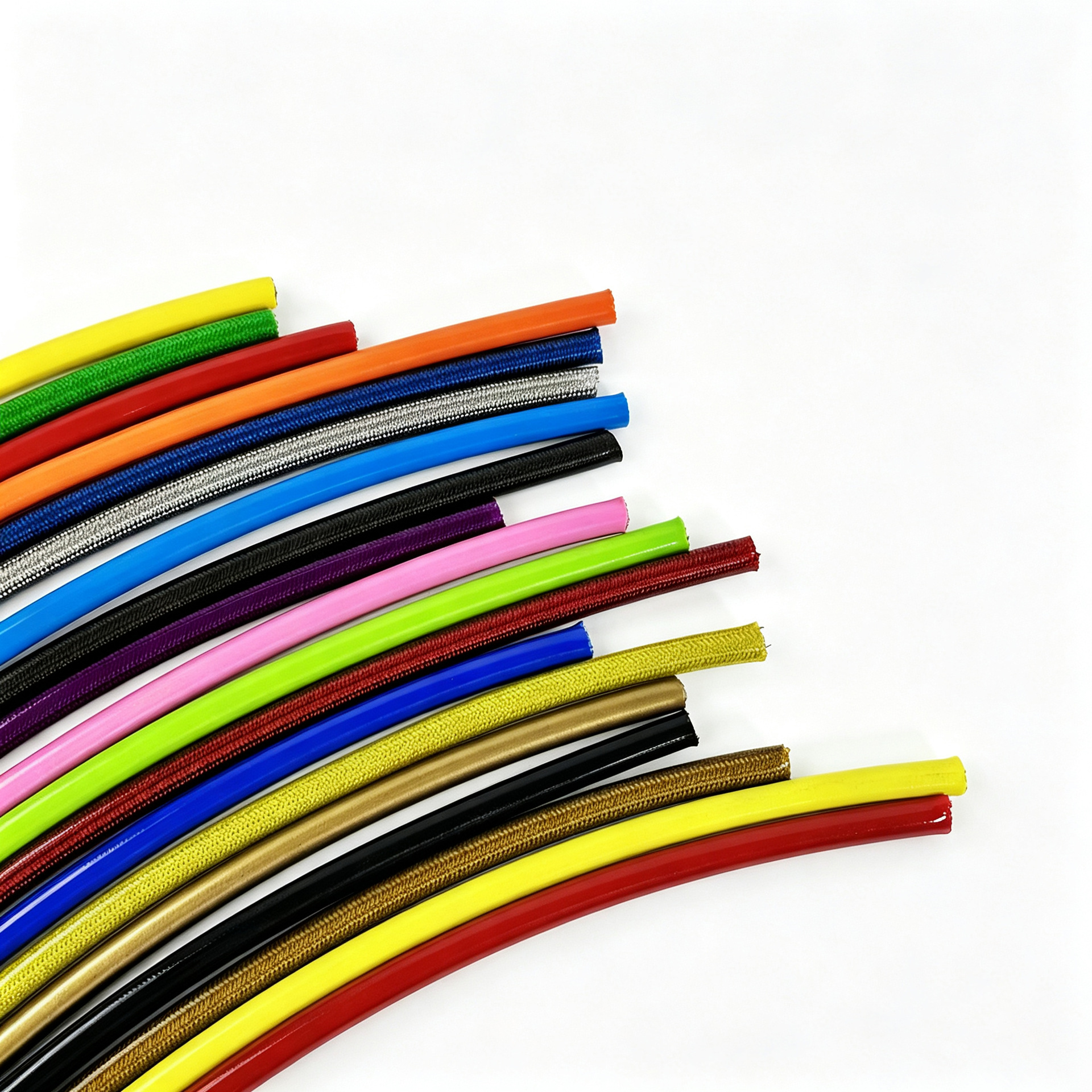 AN3- 1m PTFE braided hydraulic brake hose for motorcycle and car modification brake and clutch oil line