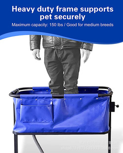 Amazon explosion pet bath tub easy to clean cat and dog bath tub portable foldable bath tub factory wholesale