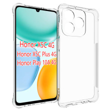 适用荣耀Honor X5C Plus 4G Play 10A防纹手机壳保护套透明TPU点