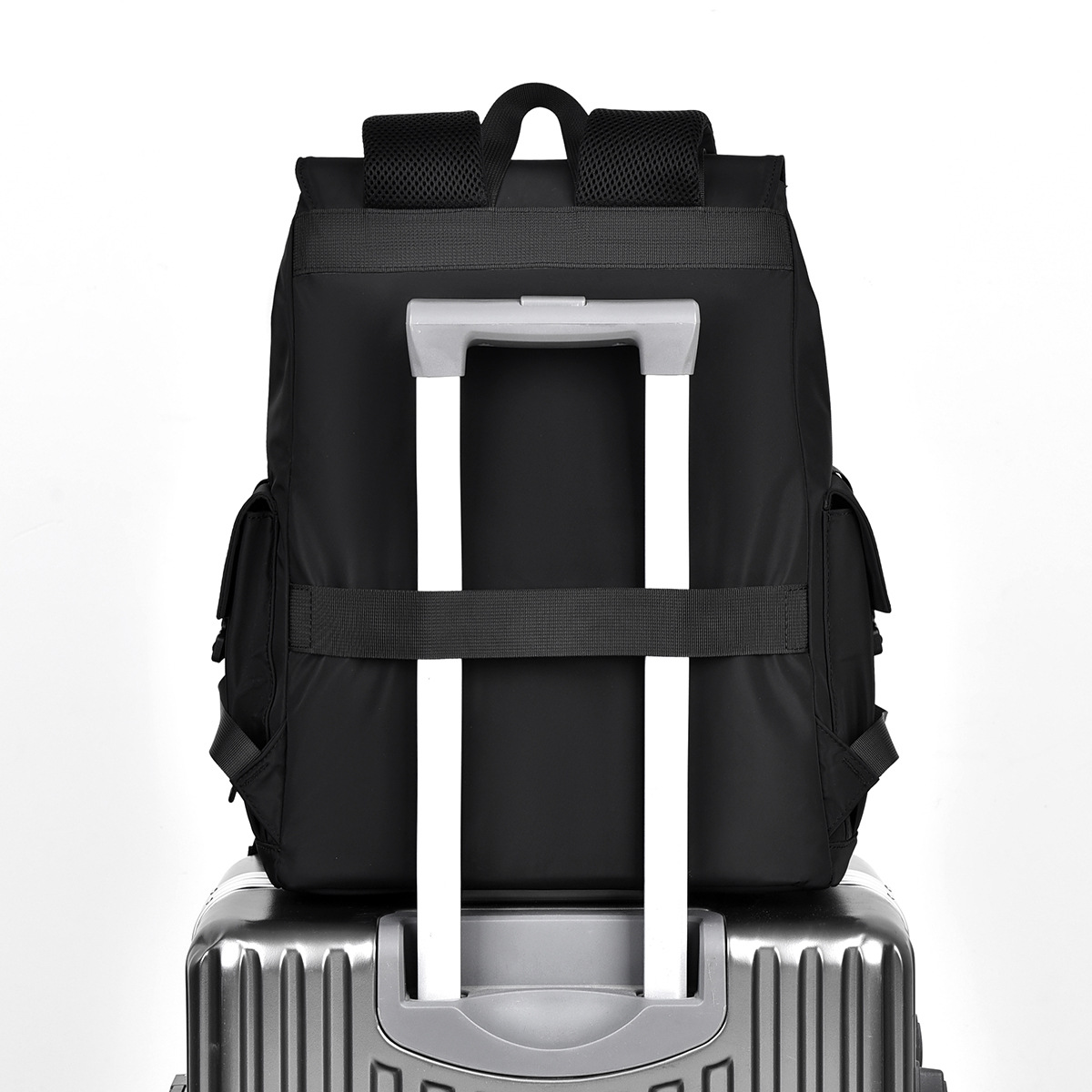 2025 nueva mochila de moda para hombres y mujeres al aire libre mochila de viaje de gran capacidad mochila de estudiantes universitarios chinos y coreanos