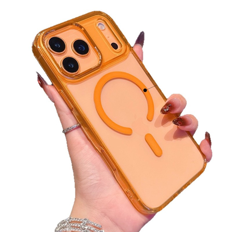 适用iPhone17PROMAX手机壳二合一冰透磁吸苹果17简约防摔保护套16|undefined