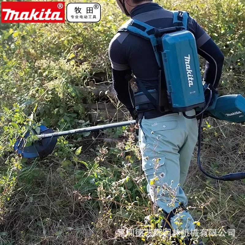 牧田Makita充电式割草机UR101C锂电18V打草机无刷割灌草坪修剪机