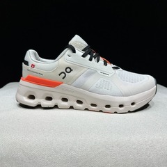 ON昂ランニングシューズCloudrunner 2世代男子低組レトロ快適制振レジャー通気スポーツシューズ