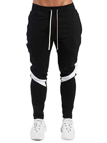 Temu size supply European and American thermal-lined men's casual sports nine-hole pants cross-border European code men's casual sports pants