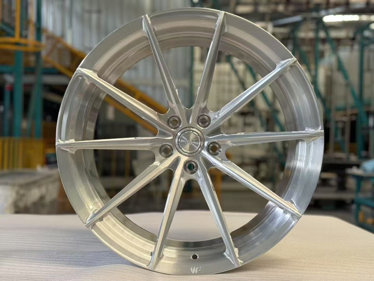 万吨锻造轮毂适用于奥迪宝马保时捷161718 19 20 21 22寸改装四轮