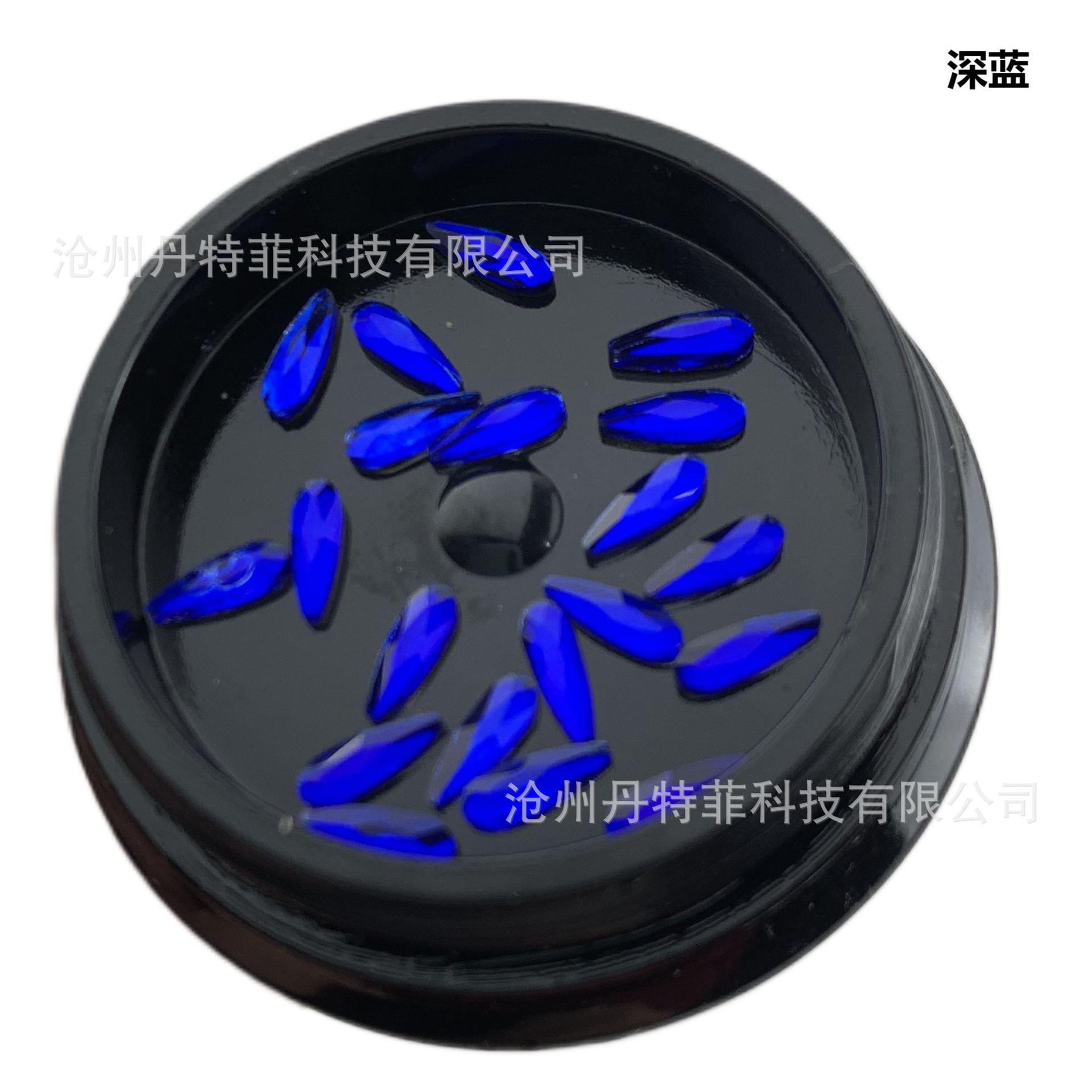 Productos de comercio exterior 2.6 * 8mm dientes de goteo de agua a granel dientes de dientes de dientes de dientes de semillas de melón goteo de agua bolsa de taladro inferior plano