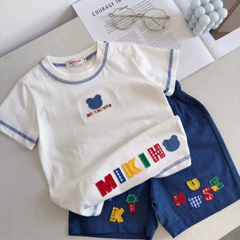 Summer children's cute set for leisure for men and women