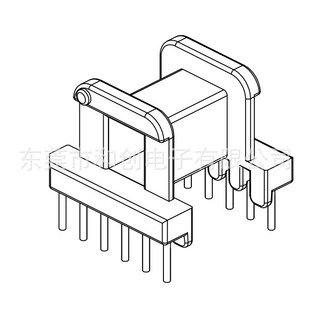 EE16 transformer skeleton EE16 high frequency skeleton horizontal 6 6 feet