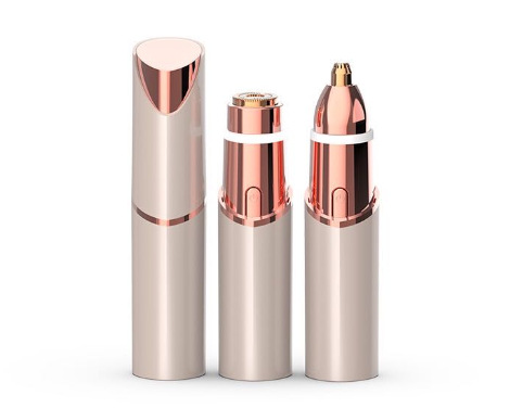 El afeitador de lápiz labial transfronterizo de dos en uno puede desmontar todo el cuerpo. el afeitador multiuso de carga portátil para mujeres para reparar el pelo. image 8
