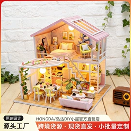 建筑模型;建筑/DIY小屋/拼装玩具;木质工艺品