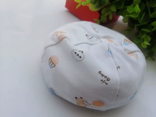 Летняя шапочка для новорождённых хлопок 100% с рисунками