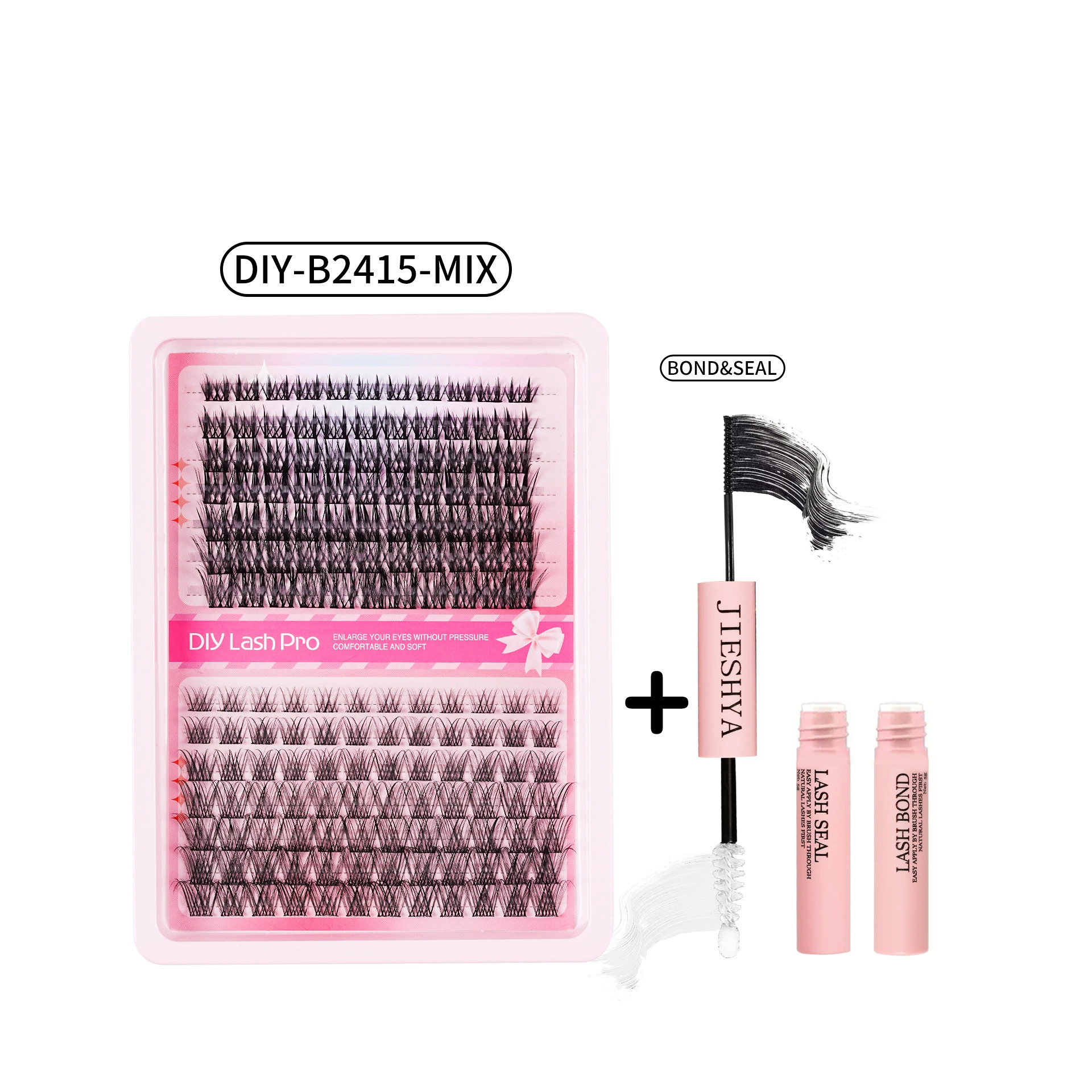 DIY lash cluster ресницы европейские и американские 18 мм кластерные ресницы