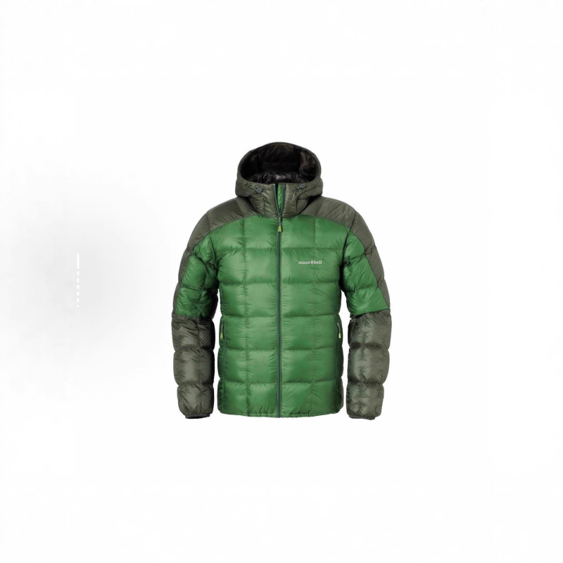 Cross-Border Japanese Montbell Cotton Jacket for Men and Women, Loose Casual Trendy Brand Jacket with Patchwork Hooded Cotton Coat