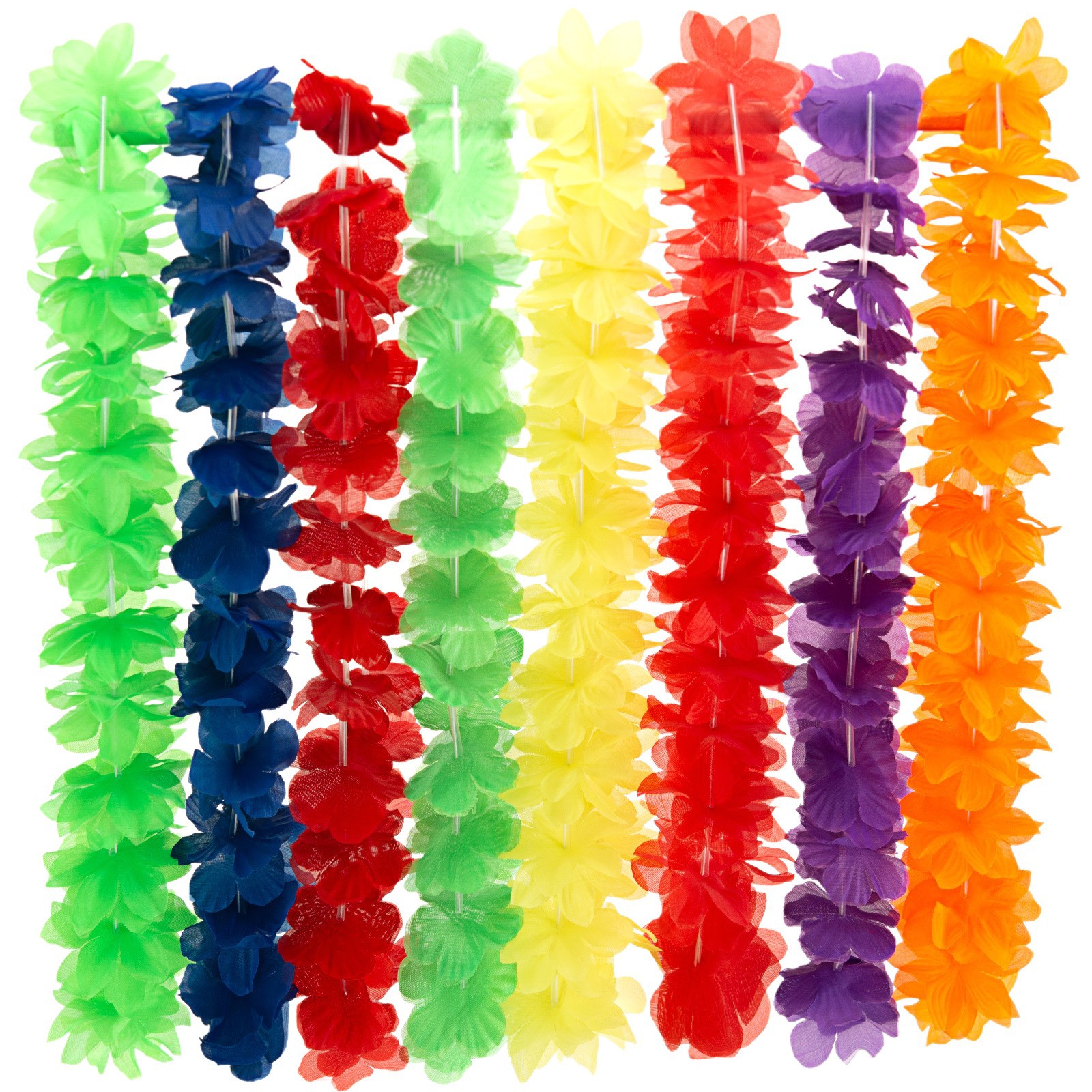 Material de tela de guirnaldas de Hawaii, decoración de fiestas, inventario transfronterizo, soporte exclusivo para una generación de modelado