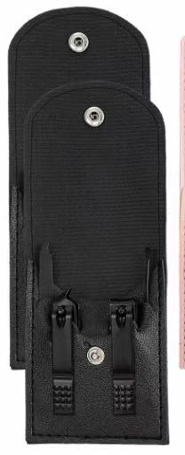 Fabricante de bolsas de hebilla Spot Juego de cortaúñas Juego de cortaúñas Juego de 4 piezas Bolsa de hebilla plegable Herramienta de manicura portátil