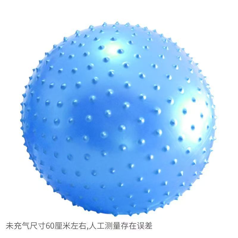 颗粒大龙球（蓝色65cm）+球塞