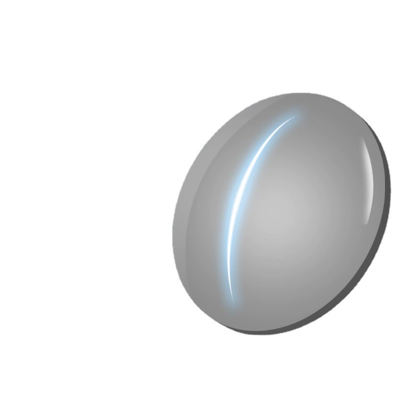 Automobileless small round lens 360 -degree reversing blind spot mirror rear visual rotation reflector glass small round mirror