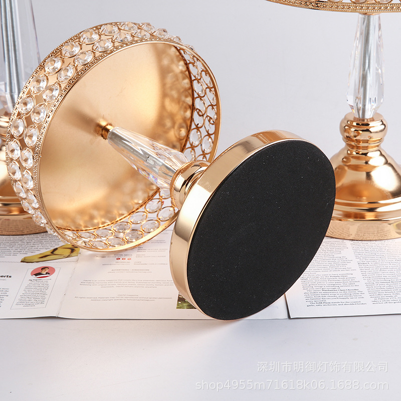 Pastel de metal postre mesa decoración soporte de exhibición bandeja de la torta europea tarde té merienda soporte comida fría té romper mesa