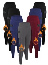 V 20941 Solid Color High Waist Yoga Pants ��ɫ�����٤��
