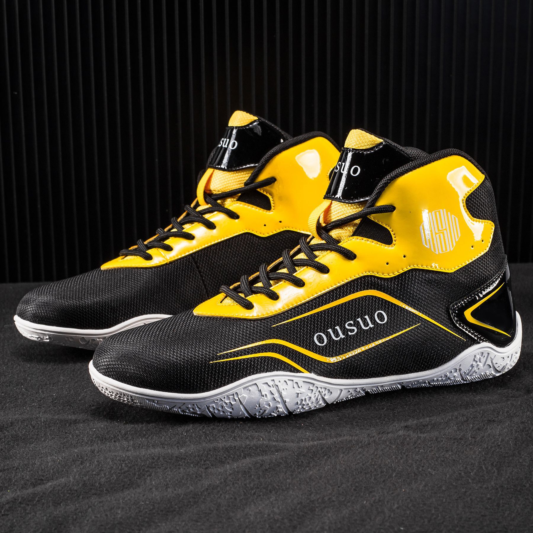 Cross-Border Wrestling Shoes, Fighting and Sparring Shoes, Breathable Non-Slip Martial Arts Shoes, Indoor Sports Shoes, Comprehensive Training Shoes for Men