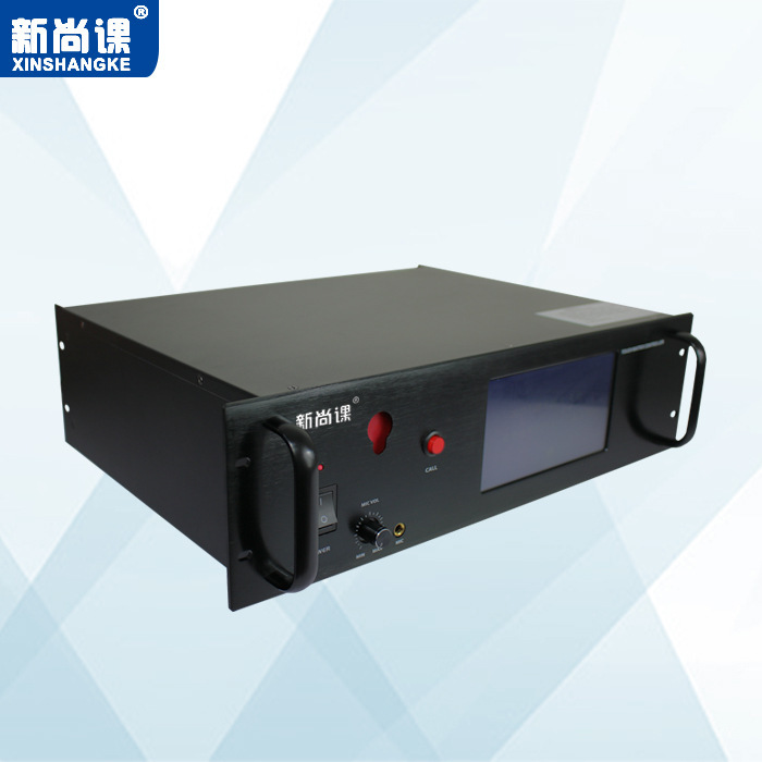 8 entradas y 32 salidas de pantalla táctil matriz de audio inteligente con programa de división de programa de radio del campus controlado por APP