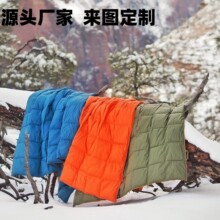 跨境亚马逊工厂定制印花多功能绗缝毯子户外野餐垫保暖防水野营毯