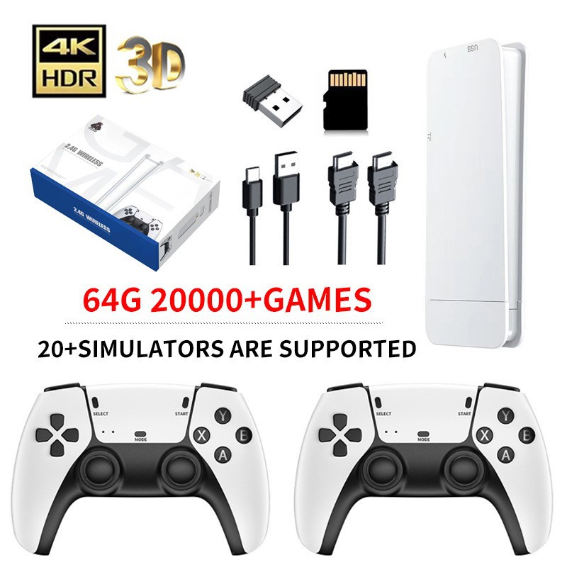 Cross-border game console 2.4G wireless connection TV HDMI HD home game console PS1 arcade rocker magic box