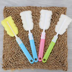 多功能可拆卸海綿杯刷奶瓶刷洗杯刷清潔刷獨立包裝