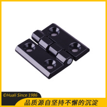 华利锌合金四孔铰链 配电柜铰链 配电箱四孔合页 开关柜工业合页