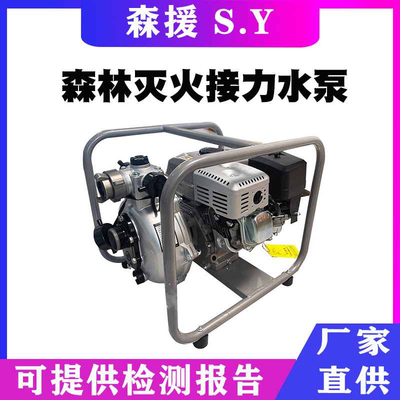 便携农用抗旱引水泵多用途DY-P100消防泵应急救援灭火供水泵