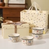 [Cute Pet Food Series] Four bowls in gift bag